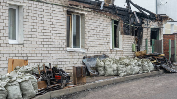 Professional Fire Damage Repair technician working in Sauk Rapids, MN